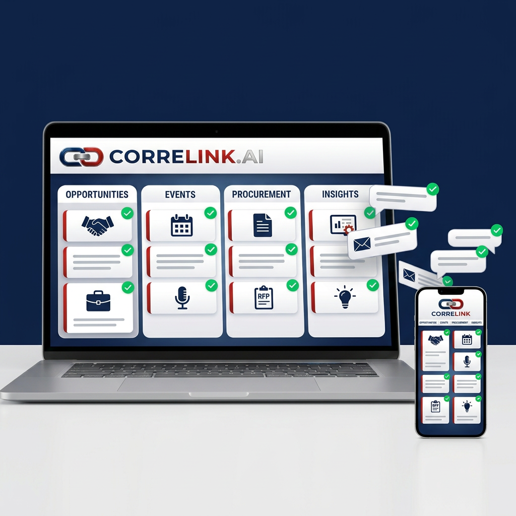 An organized Correlink.ai inbox of only right matches