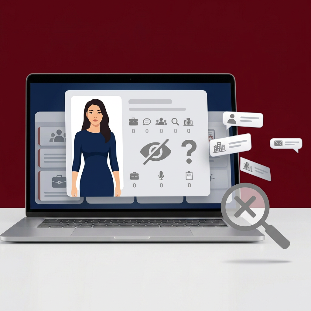 A hidden professional profile that no one finds